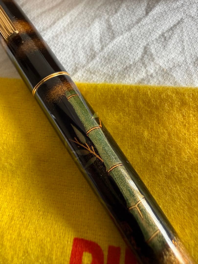 パイロット蒔絵万年筆、竹