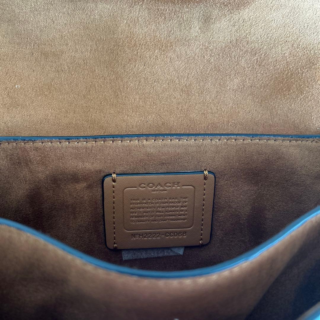 coach ショルダーバック 黒 アウトレット品 袋あり 美品