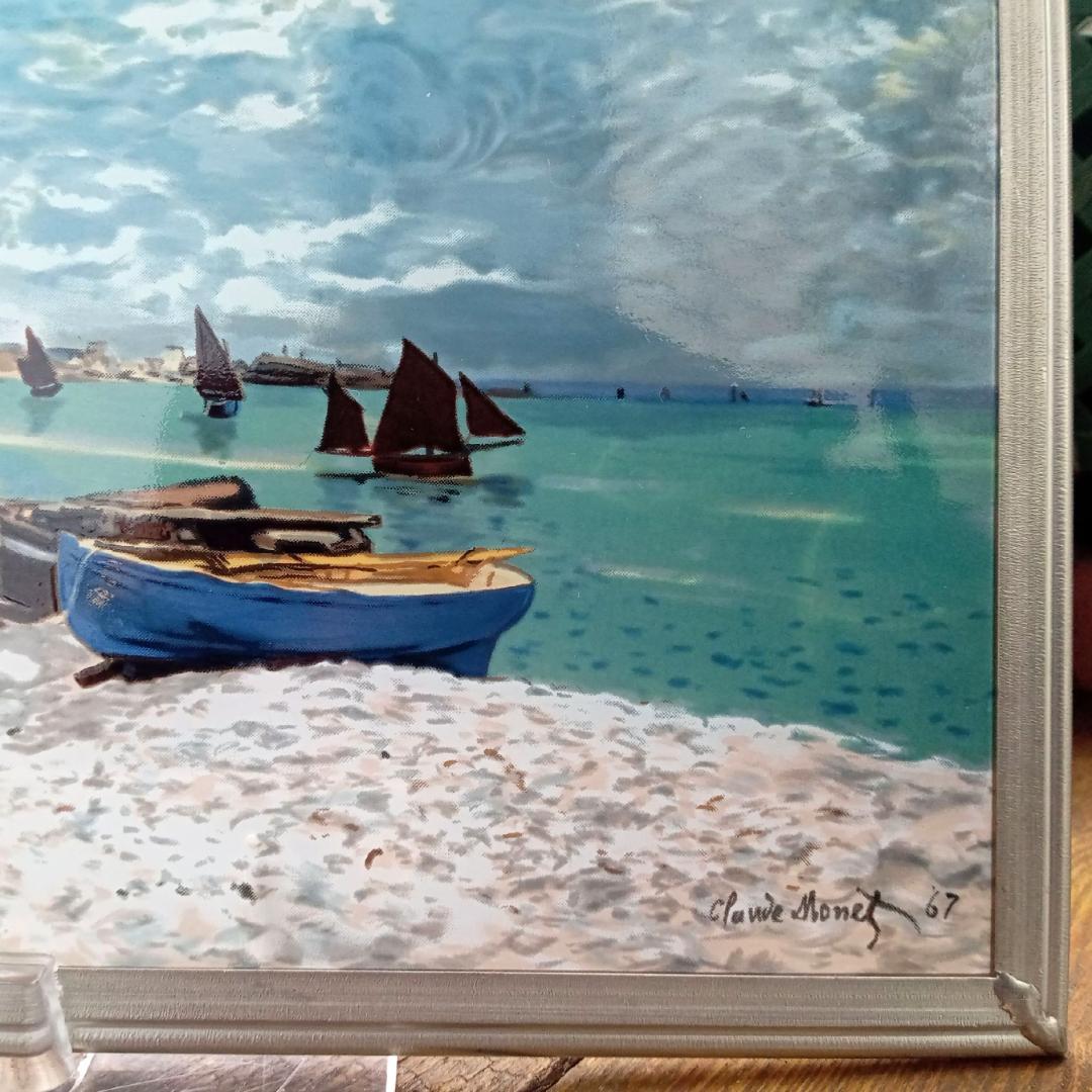 モネ ステンドグラス サン＝タドレスの海岸 1867 グラスマスターズ社