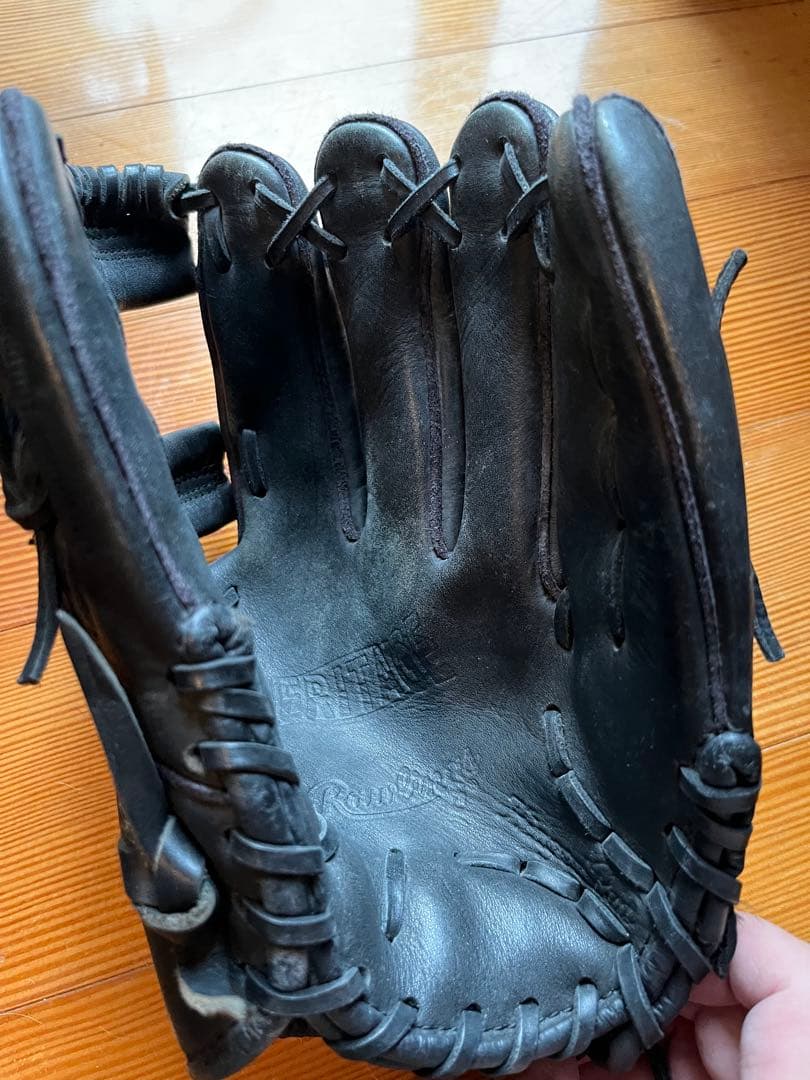 ミズノ グローバルエリート ブラックグローブ 右投げ用　他3品セット