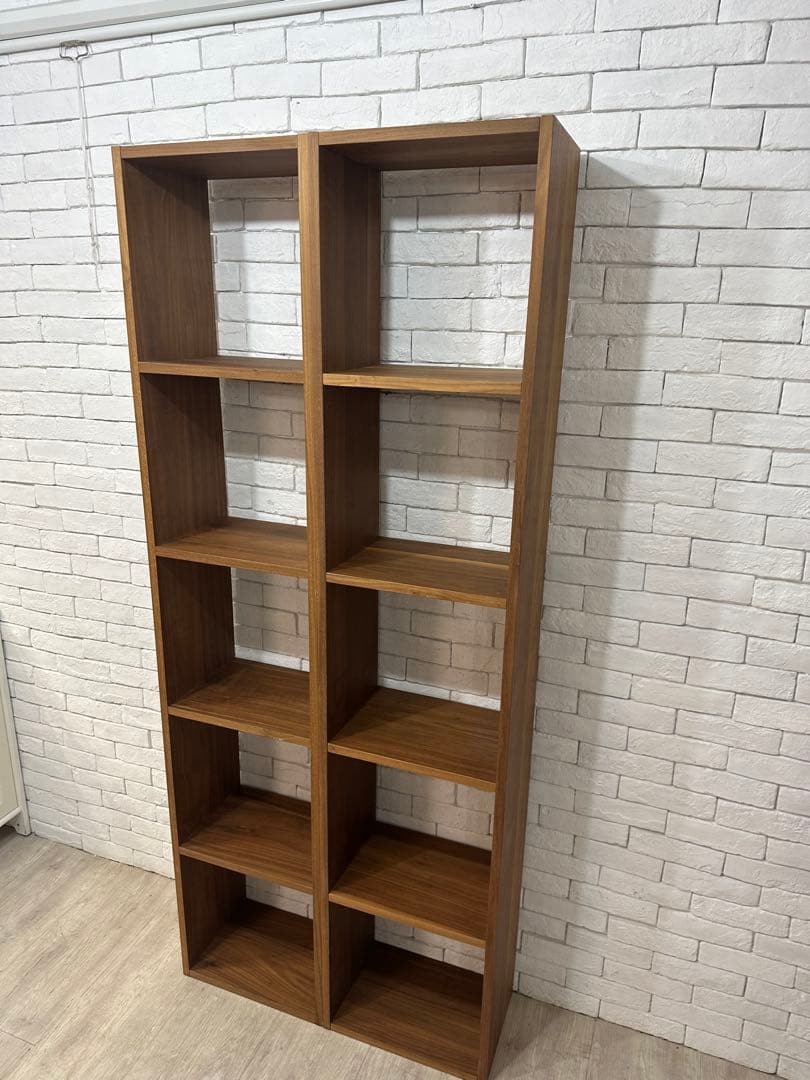 【東京都内23区配送無料】　無印　定価5万　スタッキング　シェルフ　2個セット