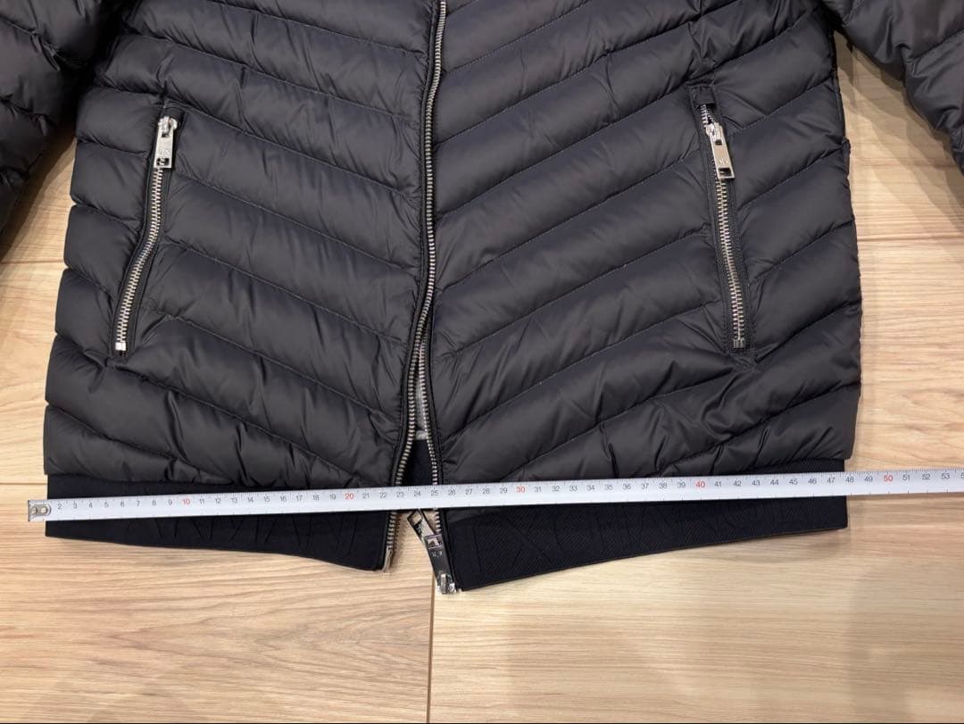 美品⭐︎アルマーニエクスチェンジ　黒メンズダウンジャケット Sサイズ