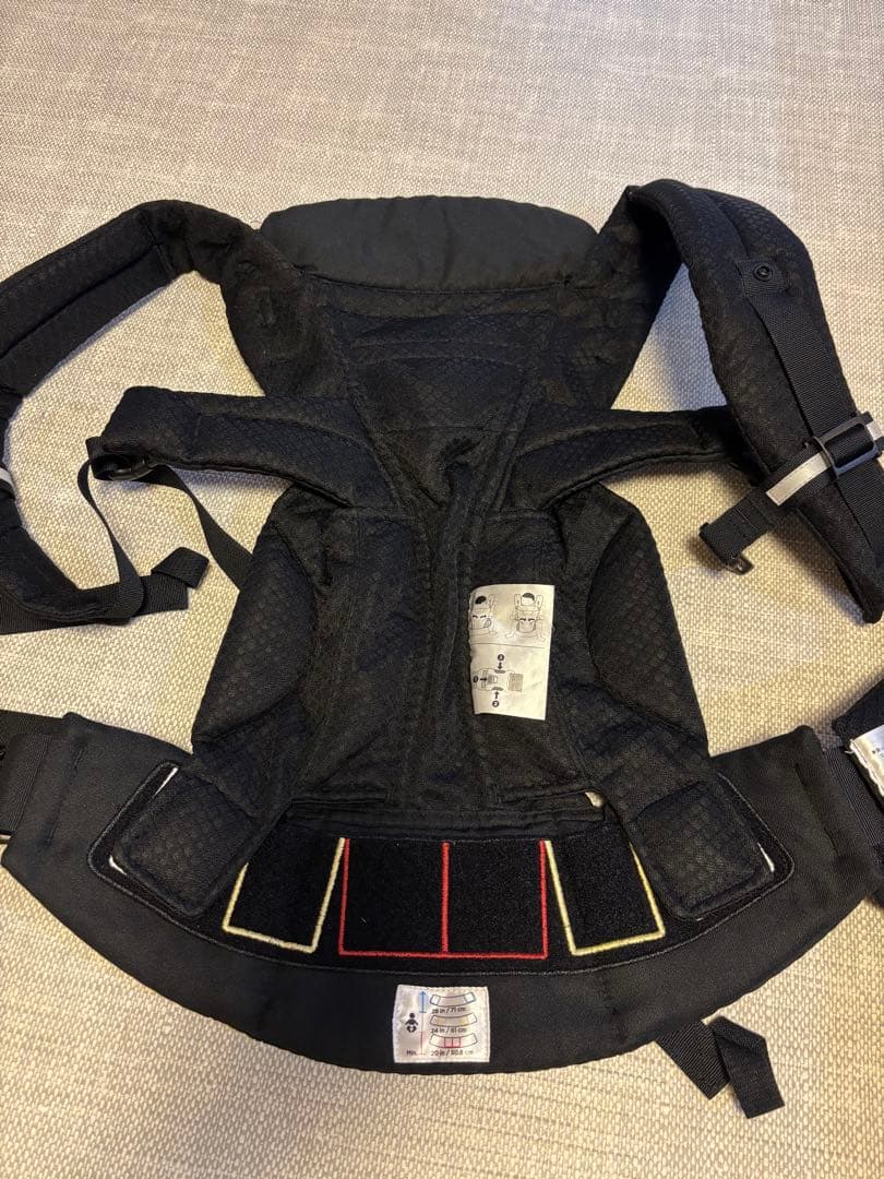 エルゴベビー 抱っこ紐 ブラック メッシュ