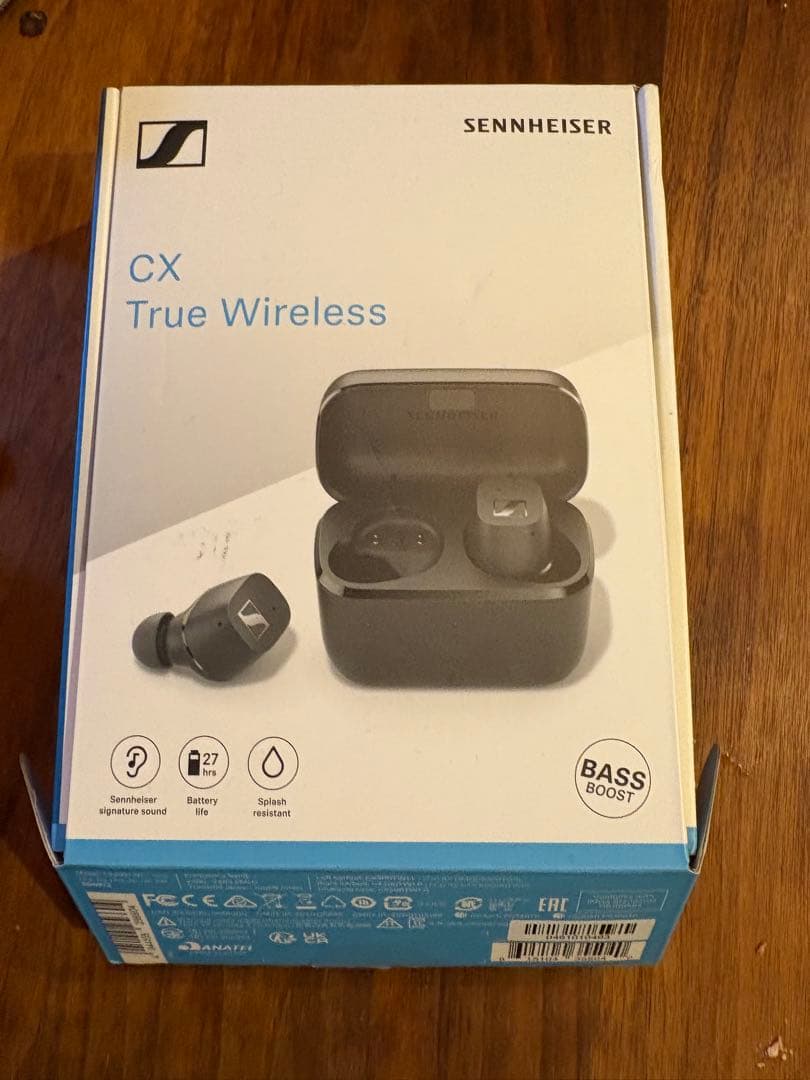 【美品】ゼンハイザー　ワイヤレスイヤホンCX True Wireless