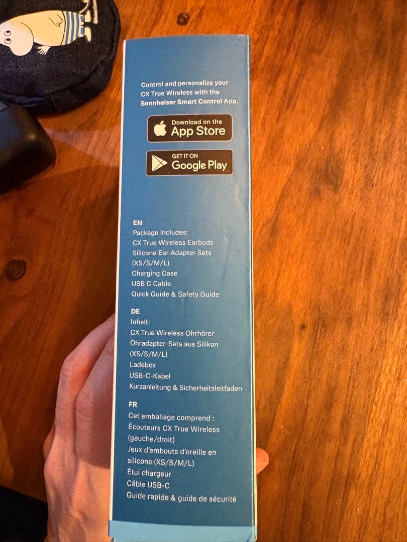 【美品】ゼンハイザー　ワイヤレスイヤホンCX True Wireless