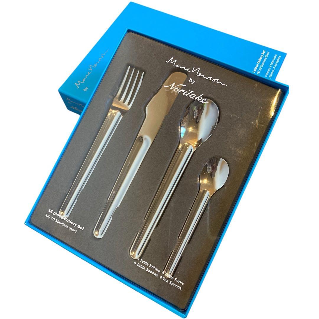 【超希少】マークニューソン ノリタケ カトラリーセット 4人用 食洗器対応!!