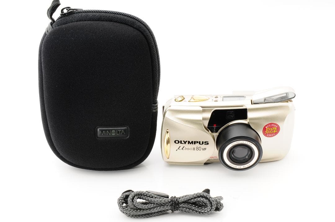 [美品 ケース付き] オリンパス Olympus mju ii 80 VF