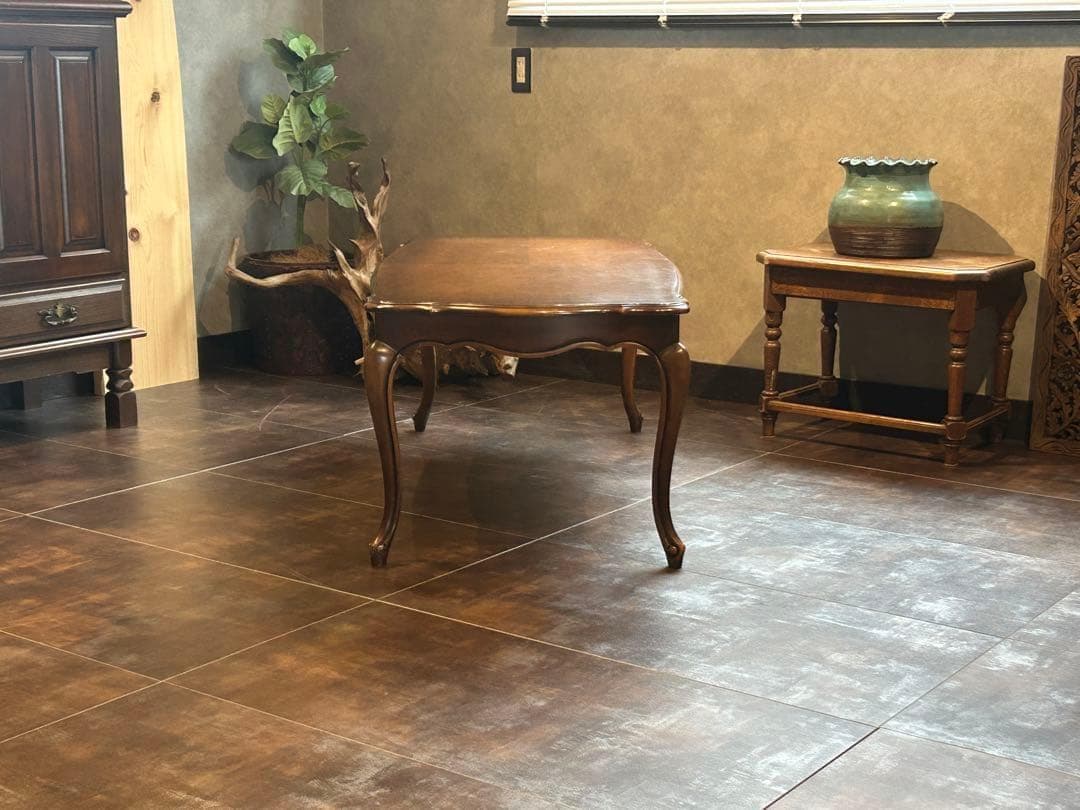 カリモク domani 猫脚　クラシック　ローテーブル　センターテーブル SG