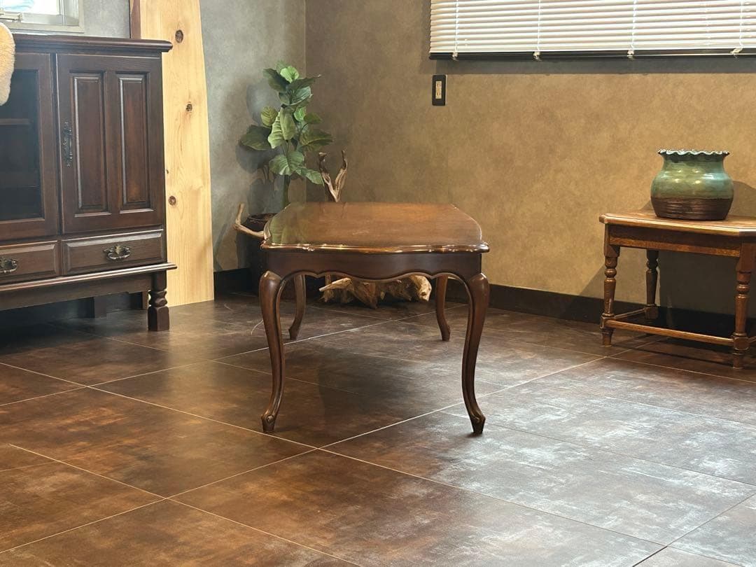 カリモク domani 猫脚　クラシック　ローテーブル　センターテーブル SG