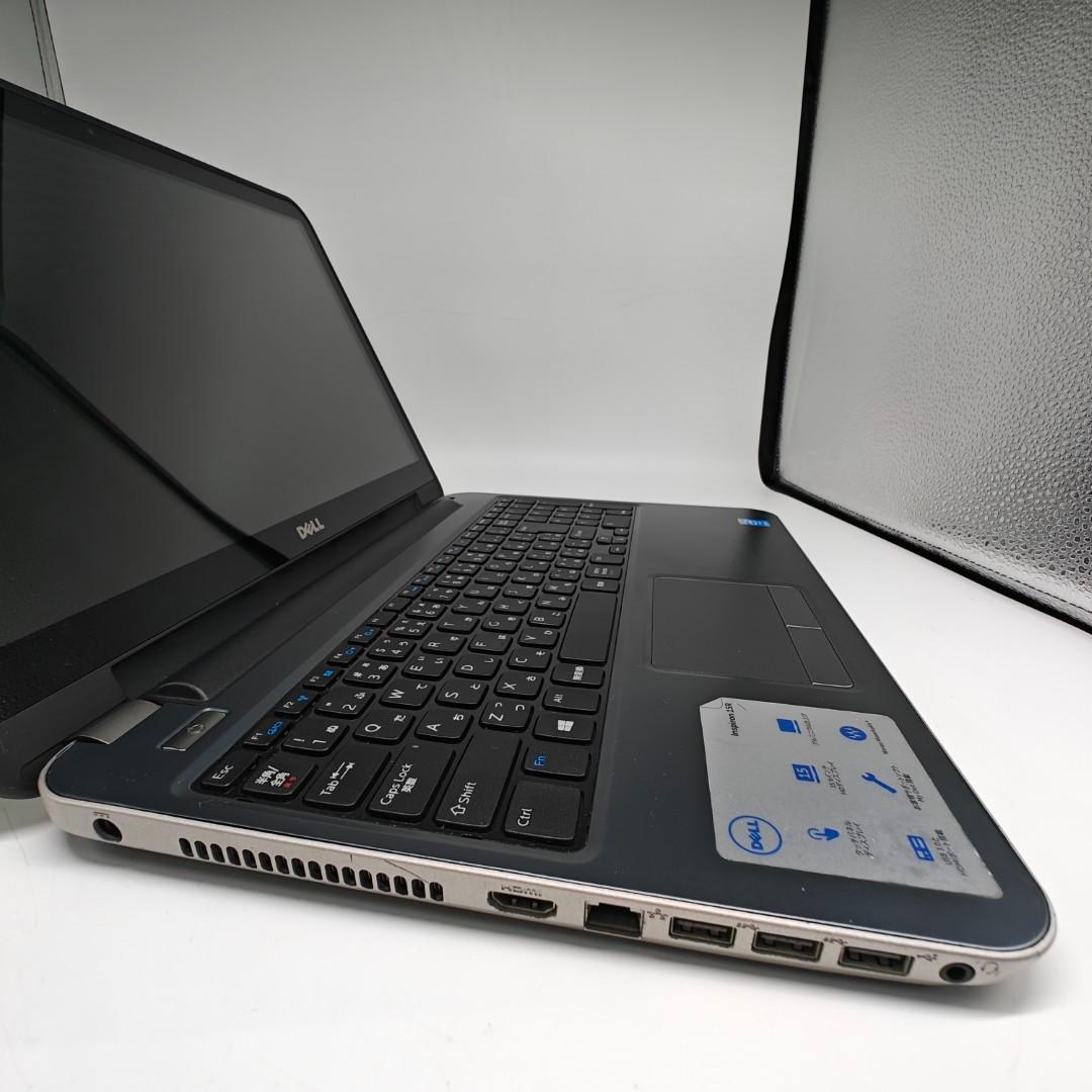 【DELL】爆速i7 SSD256GB 8GB タッチパネル搭載 ノートPC