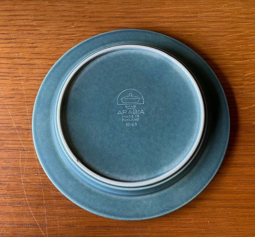 ARABIA　ブルールスカ　プレート16cm