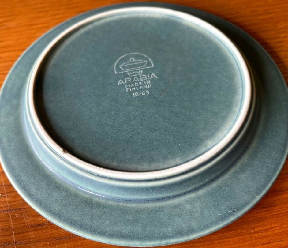 ARABIA　ブルールスカ　プレート16cm