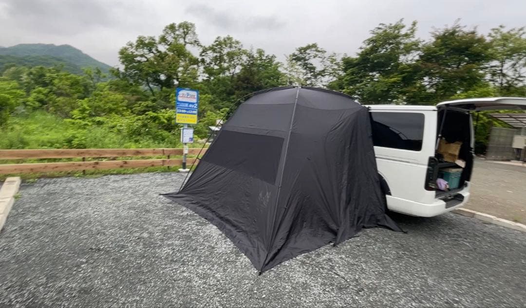 オガワ×カナディアンイースト　カーサイドシェルター　オールブラック