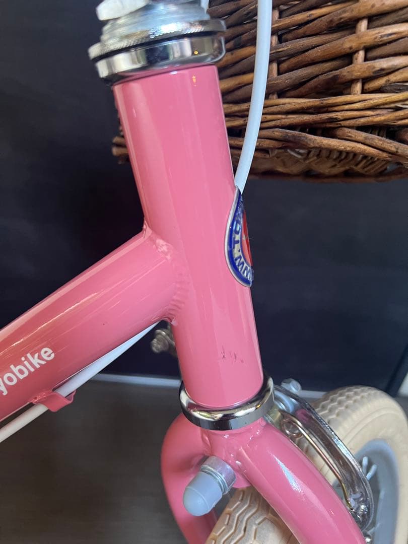 【美品】little tokyobike カラーモモ16インチ バスケット付き