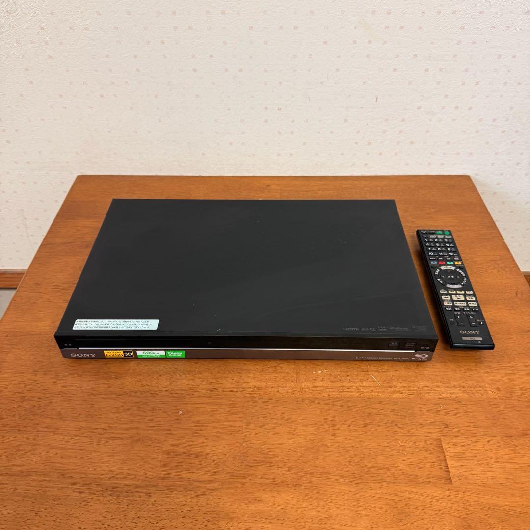 ● 美品 SONY ブルーレイレコーダー BDZ-AT750W