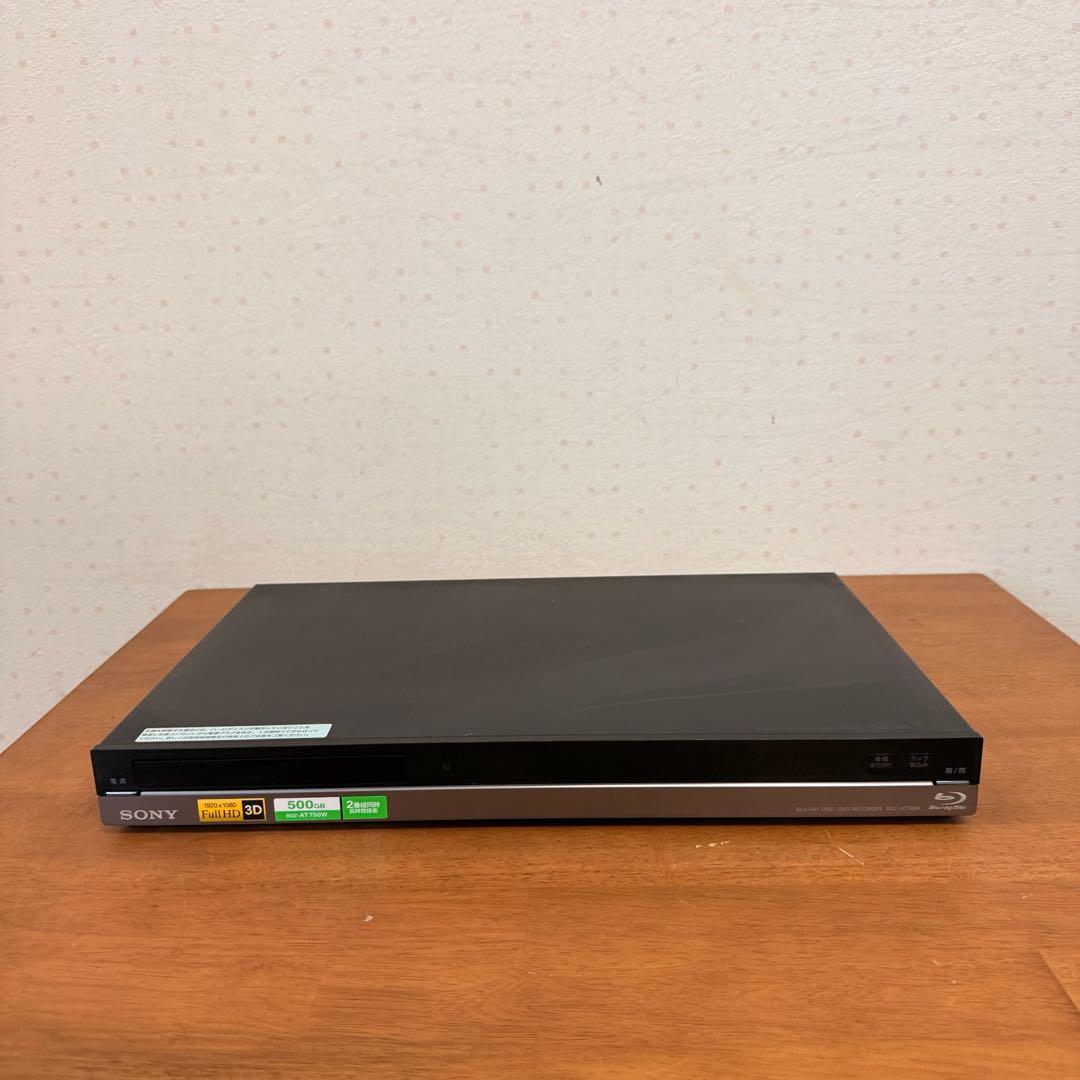 ● 美品 SONY ブルーレイレコーダー BDZ-AT750W