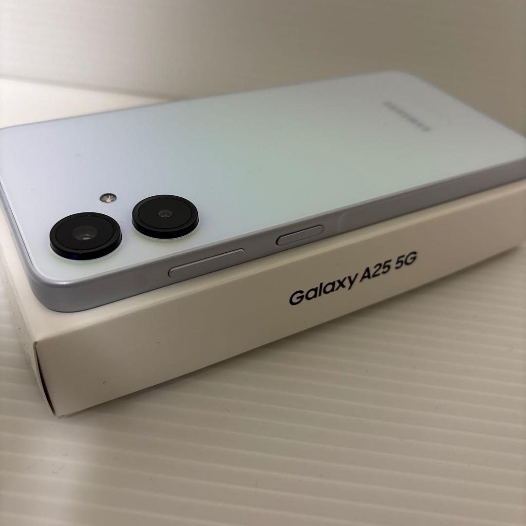 GALAXY A25（SC-53F）ライトブルー