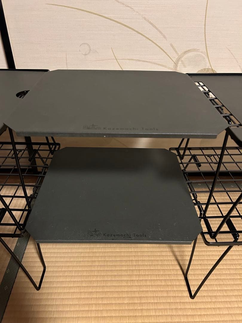 CAMPGEEKS 風街道具店コラボ　フィールドラック　キャンプギークス　収納付