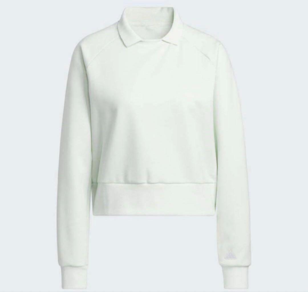 ショート丈　長袖　ポロスウェット　トレーナー　　スカート　セットアップ　新品