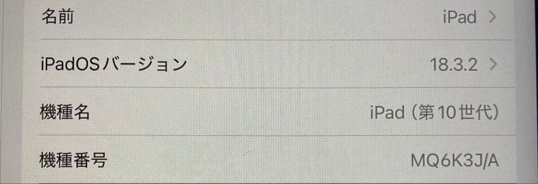 美品　Apple iPad 10世代 64GB セルラー Cellular