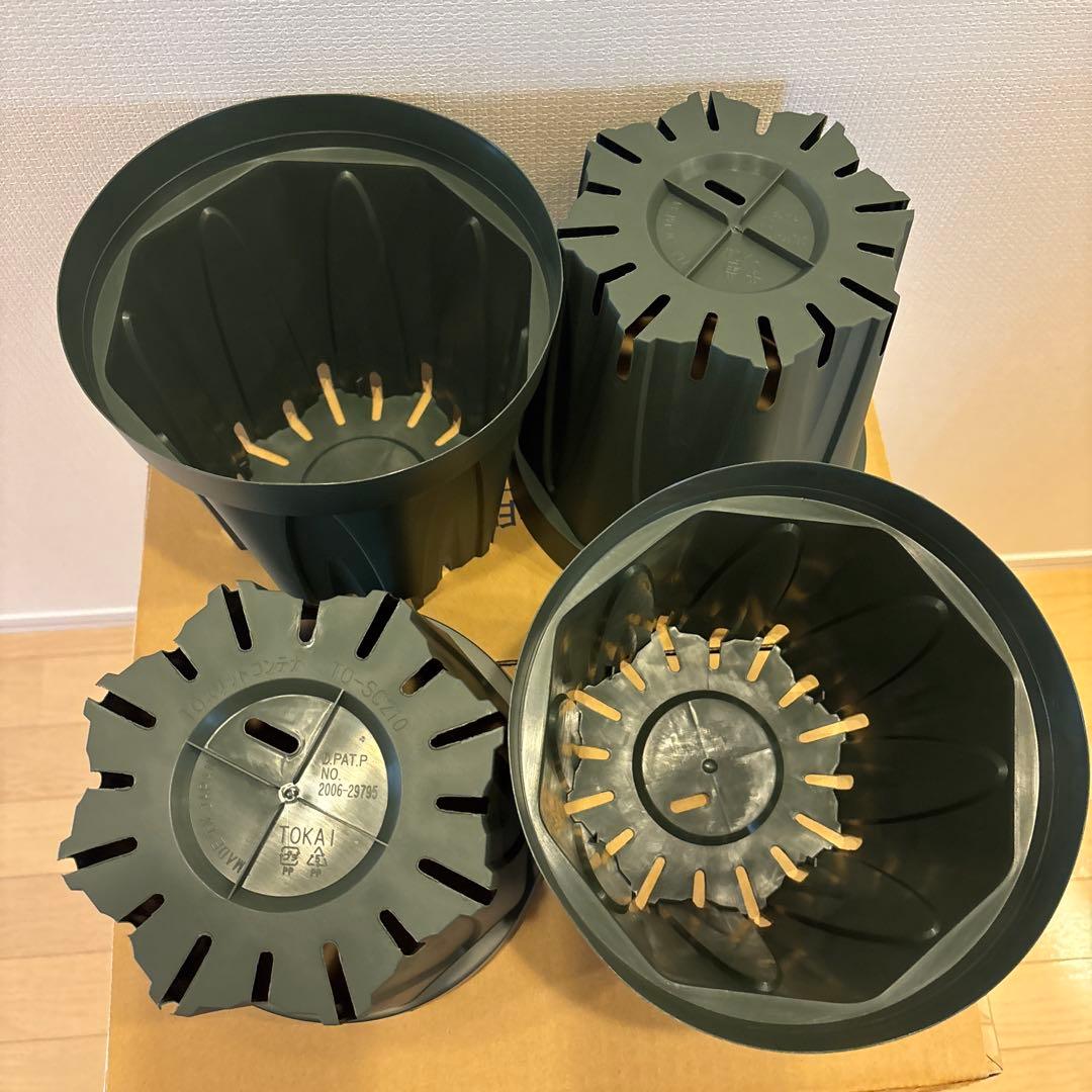東海化成21cm 緑 TO スリットコンテナ TO-SC210 ・70ケ入セット