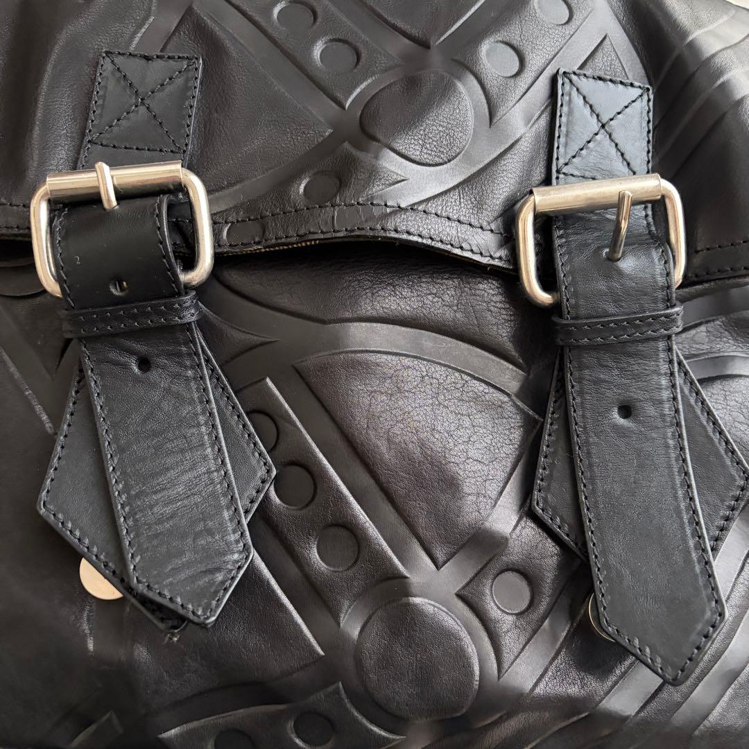 【希少！】ヴィヴィアンウエストウッド メッセンジャーバッグ オーブ チェック 黒