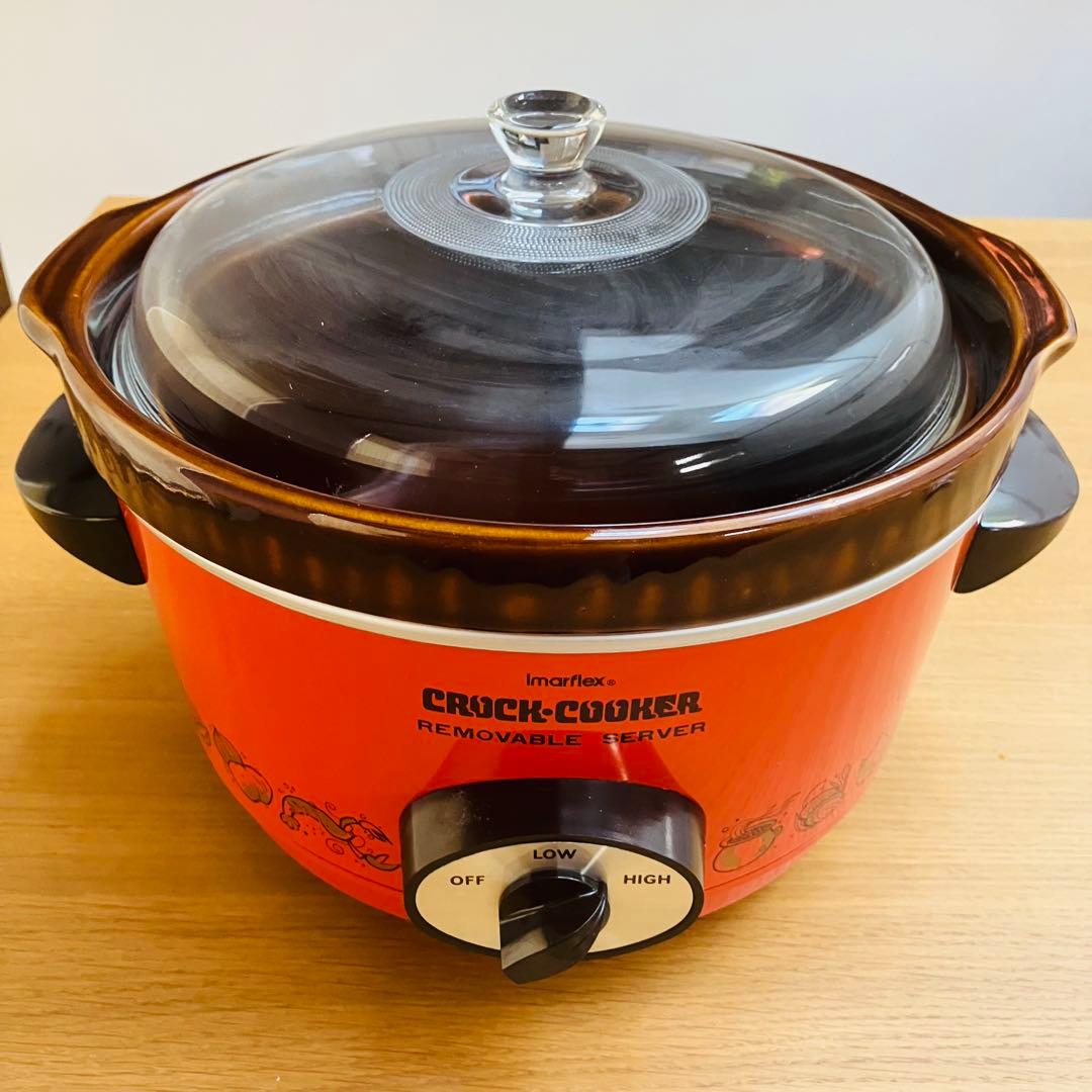 レア美品 クロックポット 4.05Ｌ クロッククッカー スロークッカー 電気鍋