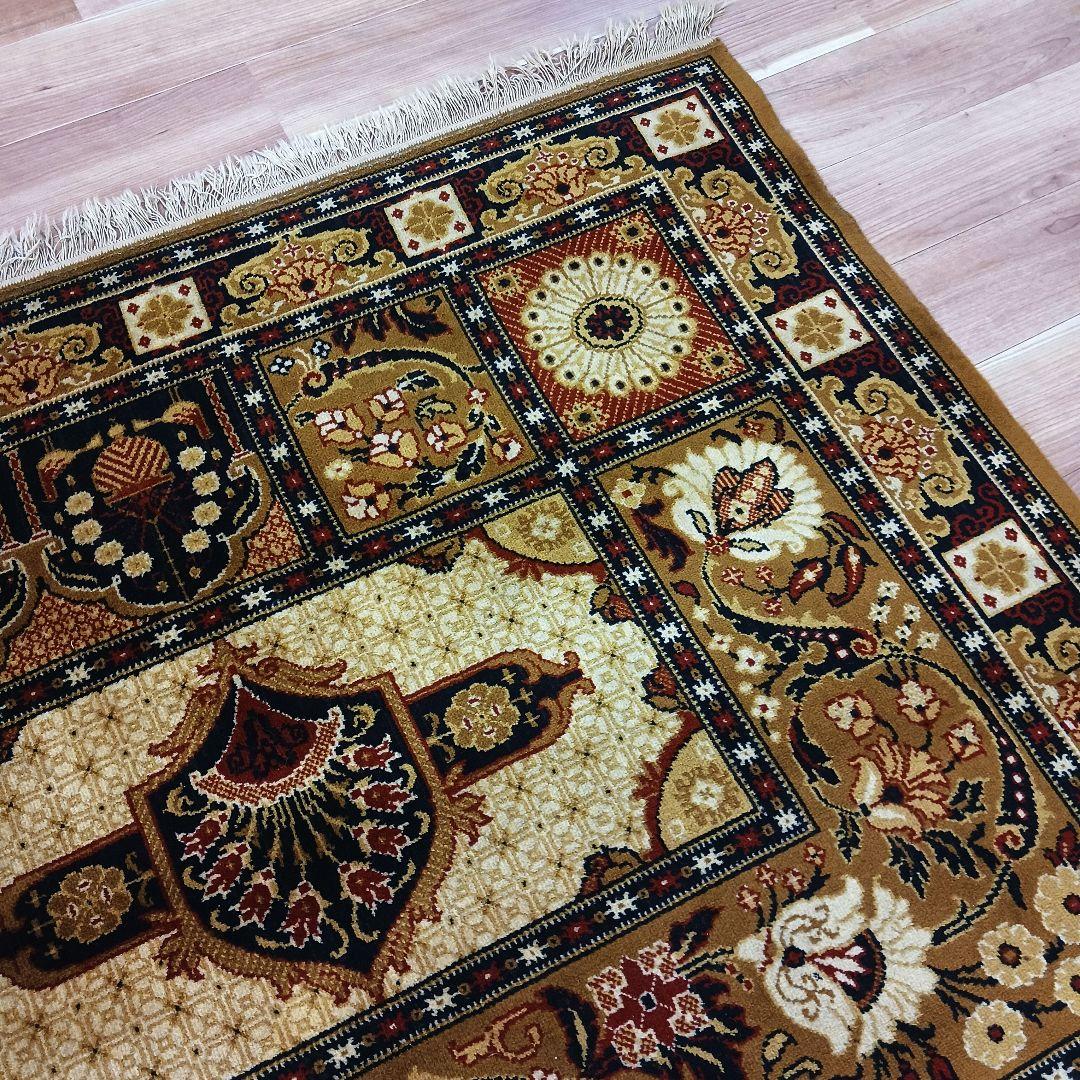 ドイツ製 ウィルトン織絨毯 純毛 ウール 大判カーペット240×340㎝