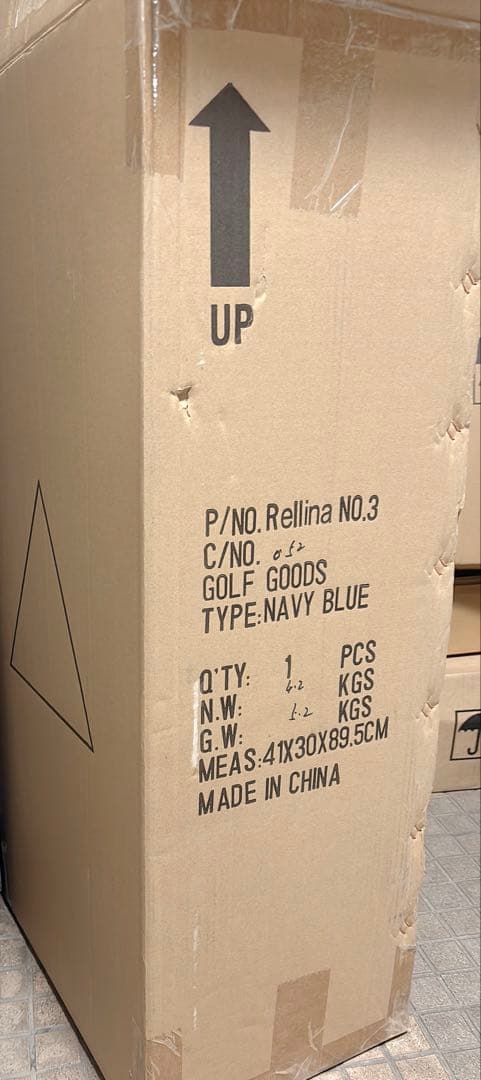 RALLINA No.3 オリジナルテキスタイル カートタイプ キャディバッグ