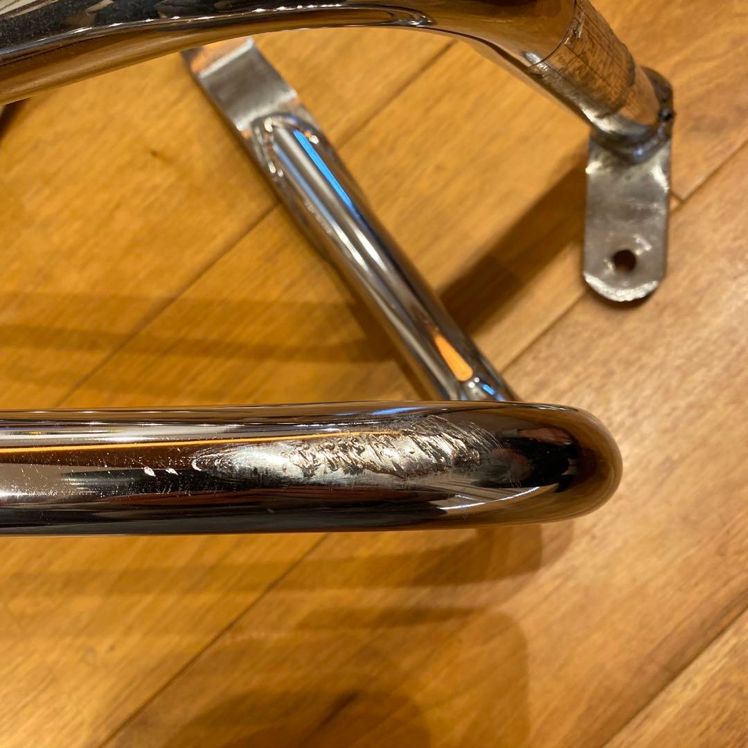 ハーレーダビッドソン 純正サドルバッグガード クロームEvo Softail