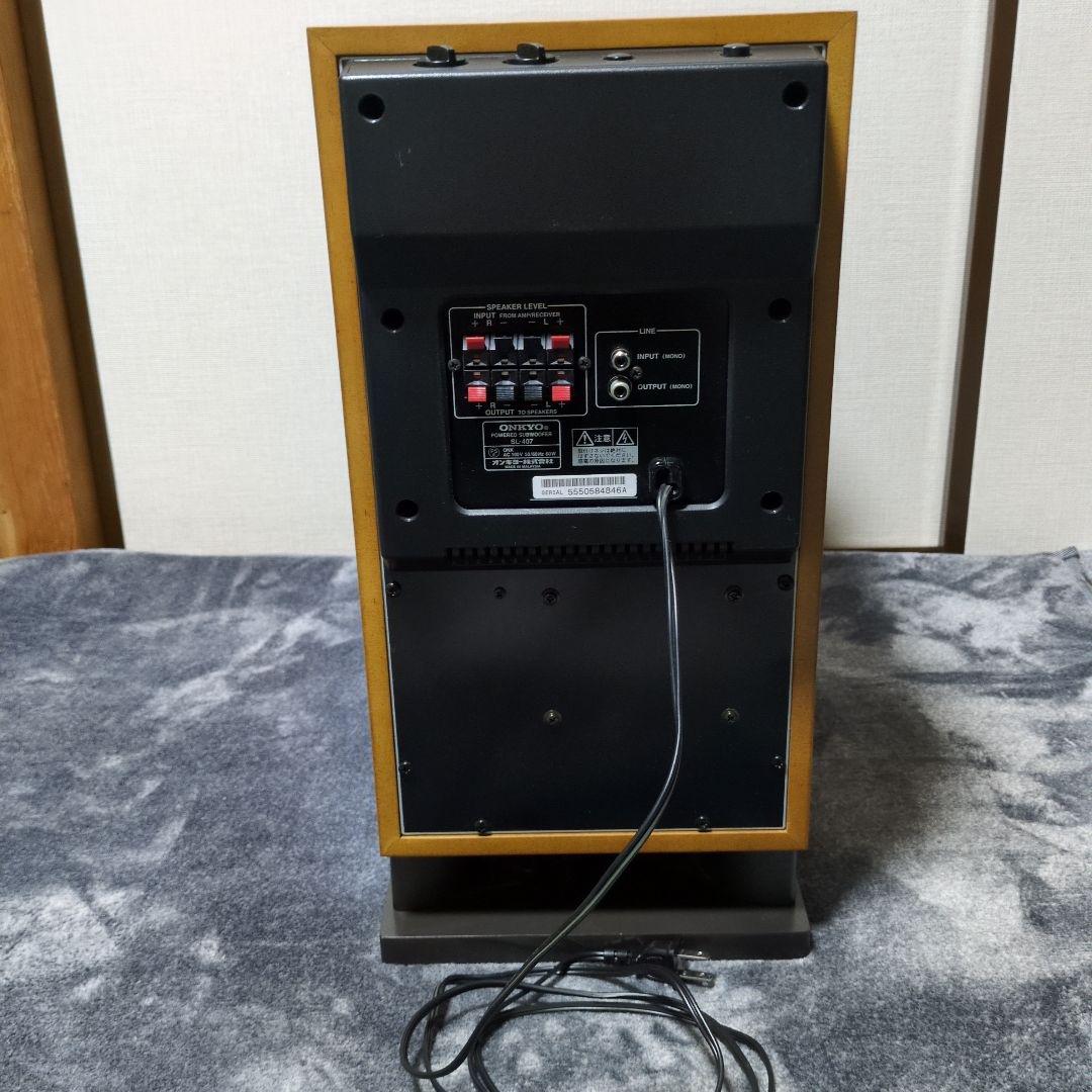 ONKYO SL-407 パワードサブウーファー
