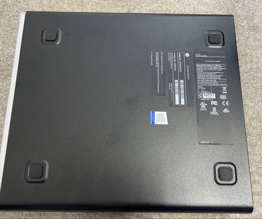 HP Prodesk 400 G6 第9世代i5/8GB/SSD256/2021