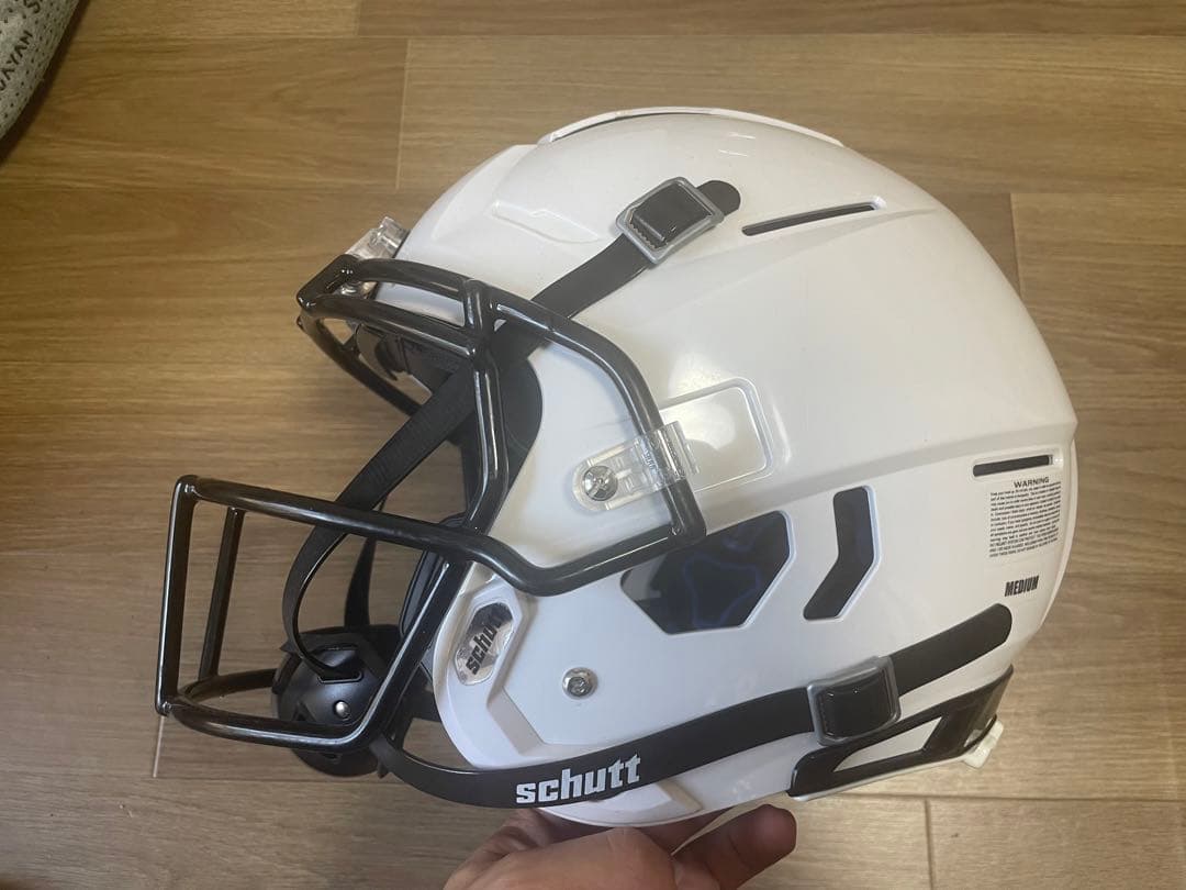 schutt F7 VTD ホワイト アメリカンフットボールヘルメットサイズM