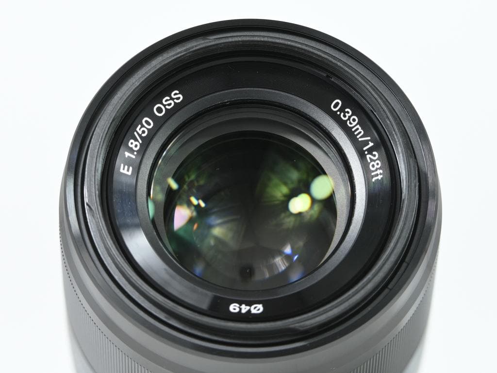 【超美品】 ソニー　SONY E 50mm F1.8 OSS SEL50F18
