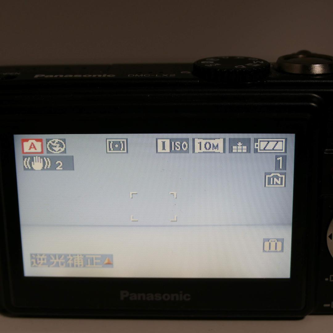 LUMIX LX2 コンデジ panasonic ブラック 589