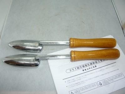 美品　ハタミシン 和裁電化鏝　和裁こて 和裁コテ　鏝２本付　③