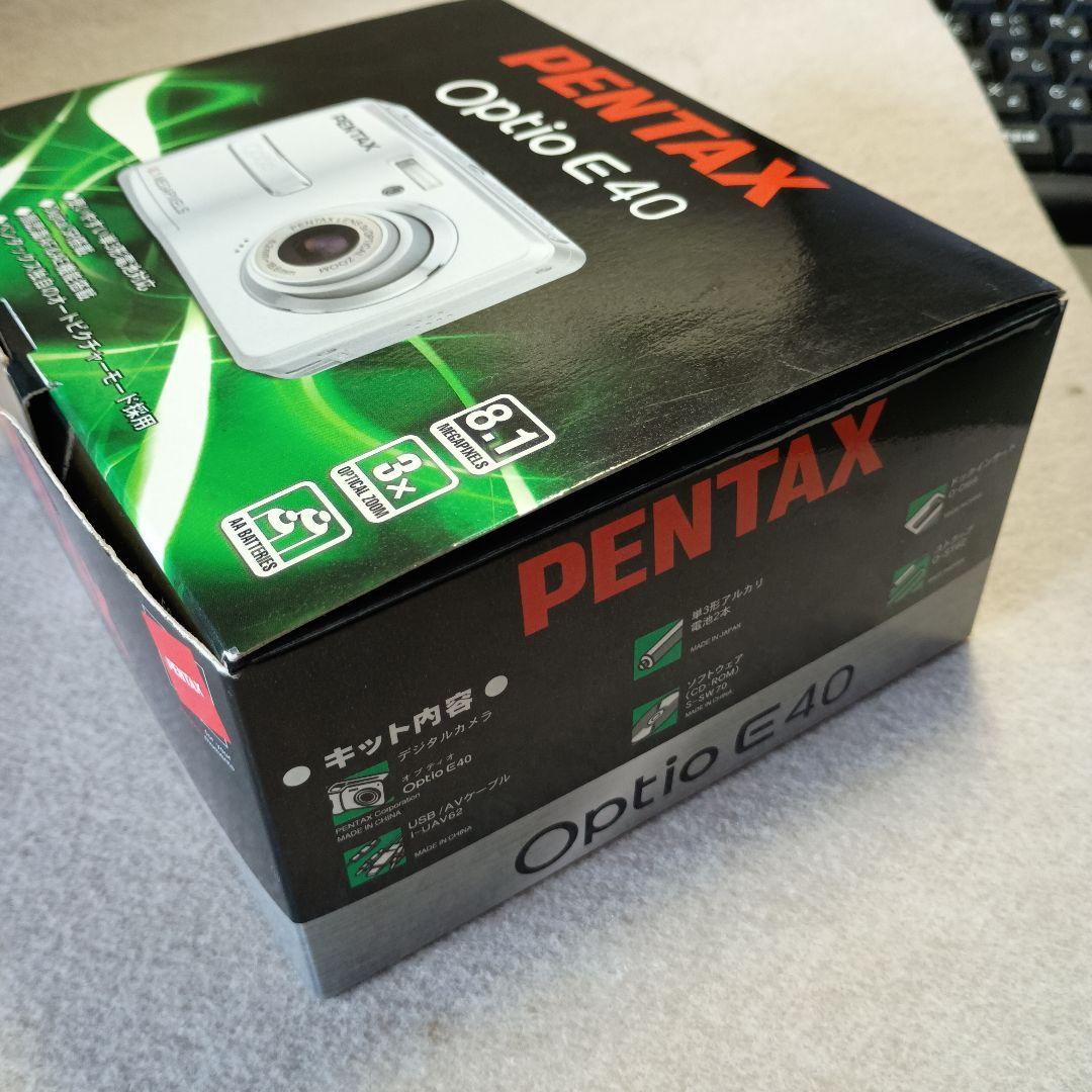 【便利な単三電池で使用可】ペンタックス Optio E40 3x 元箱付き
