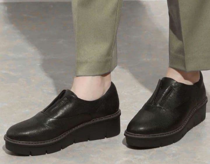 Clarks ブラック ローファー EUR38(23.5㎝)