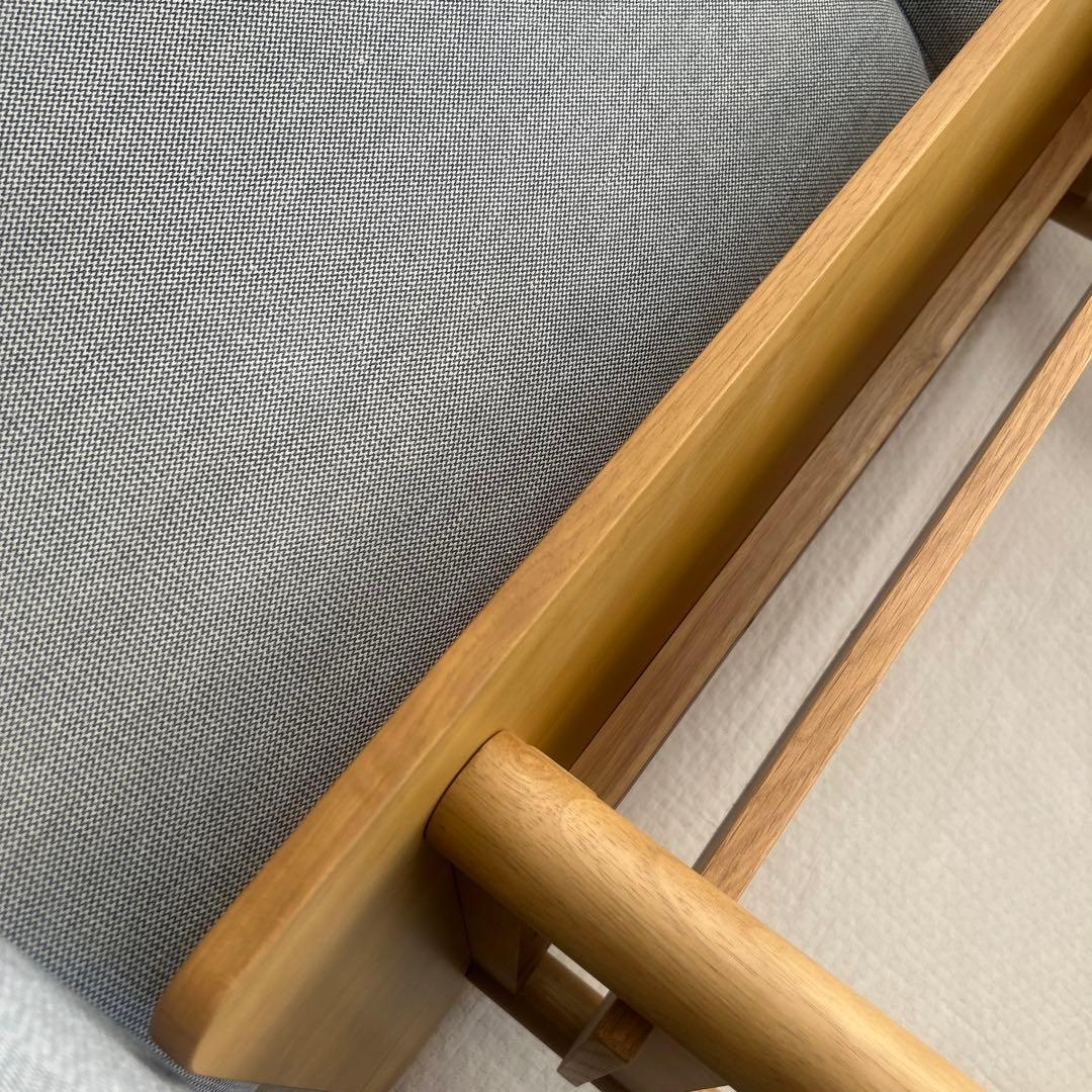 無印良品 木製ローテーブル オーク材 机 テーブル 天然木