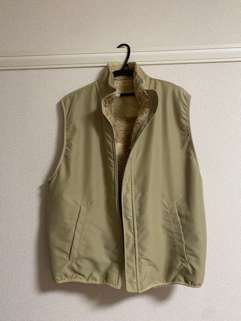 Stussy パッチワーク フリースベスト