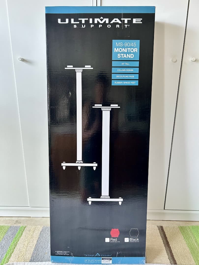 Ultimate MS-90/45B モニタースピーカースタンド （ペア）