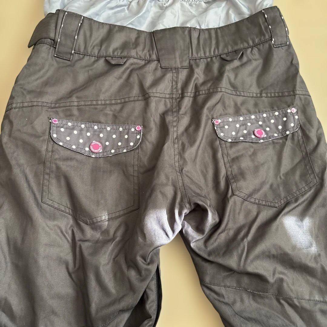 モダンアミューズメント　スノーウェア　スキー　スノボ　雪遊び　L ピンク　黒