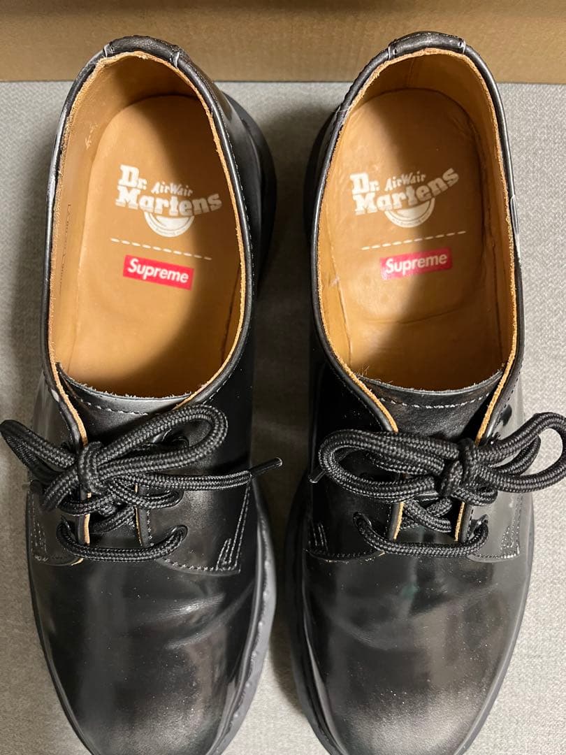 Supreme × Dr.Martens 3 Eye Shoe Black 26
