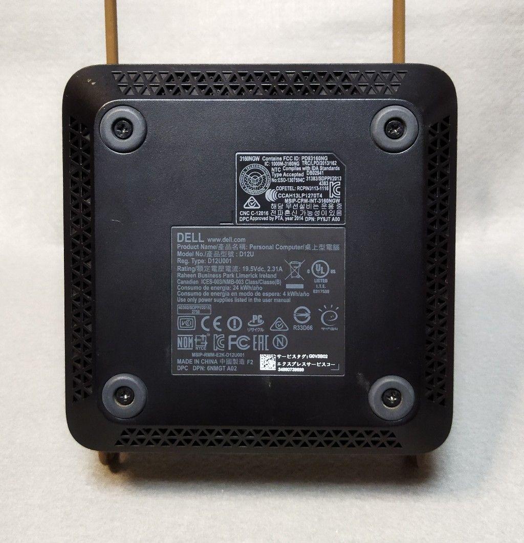 Dell Inspiron 3050 D12U Windows10 小型PC