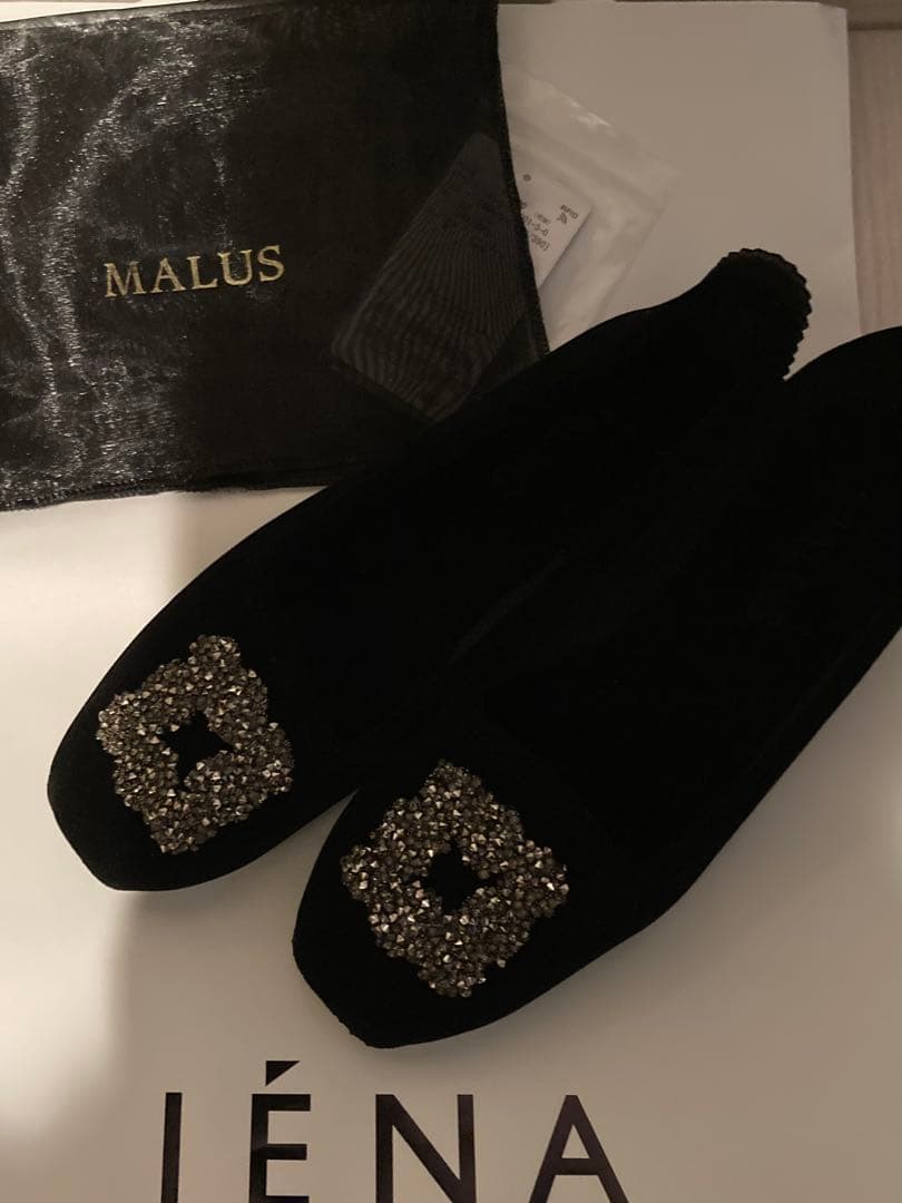 IÉNA MALUSマリュス　ブラック　37