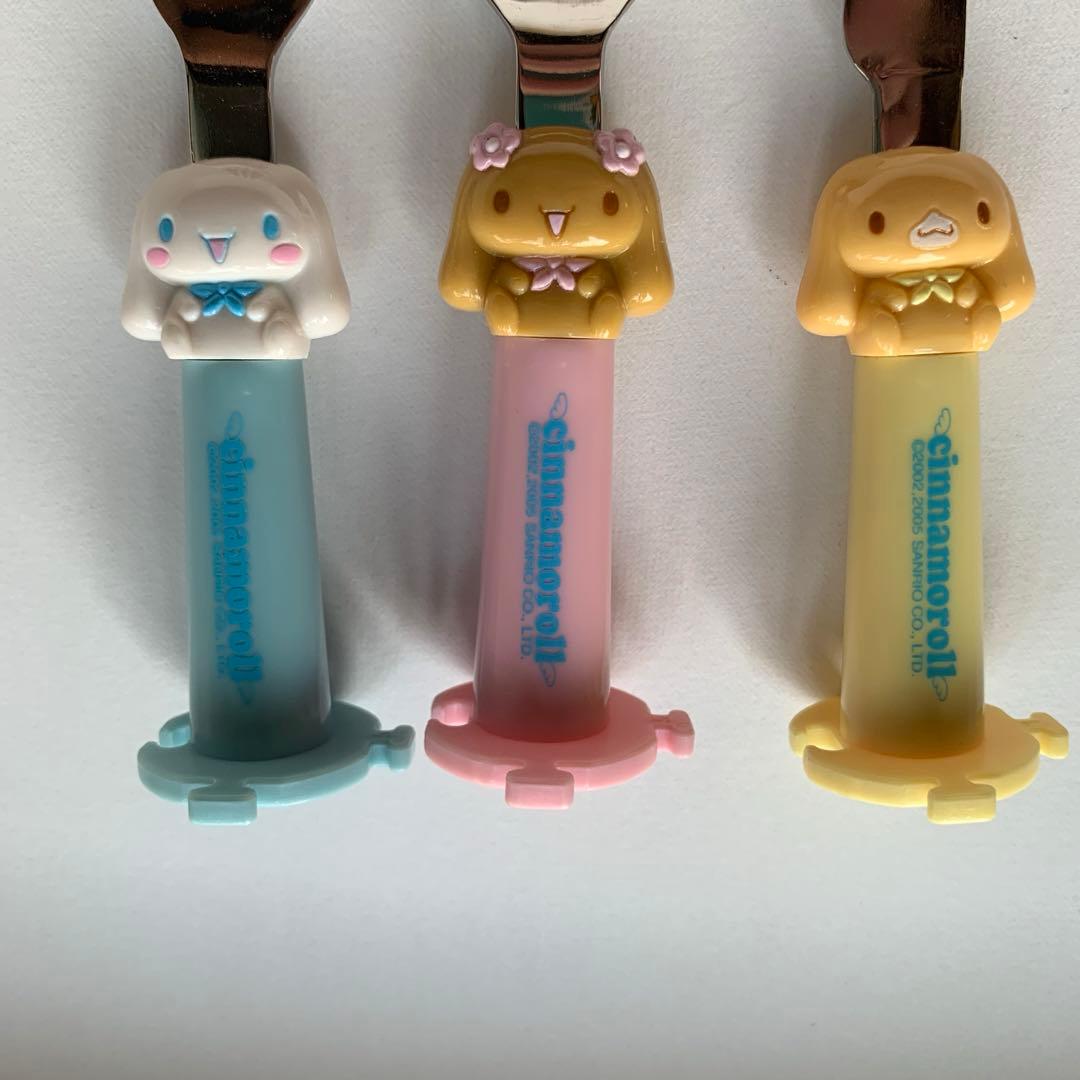 激レア！未使用　サンリオ　シナモロール　カトラリーギフトセット　モカ　カプチーノ