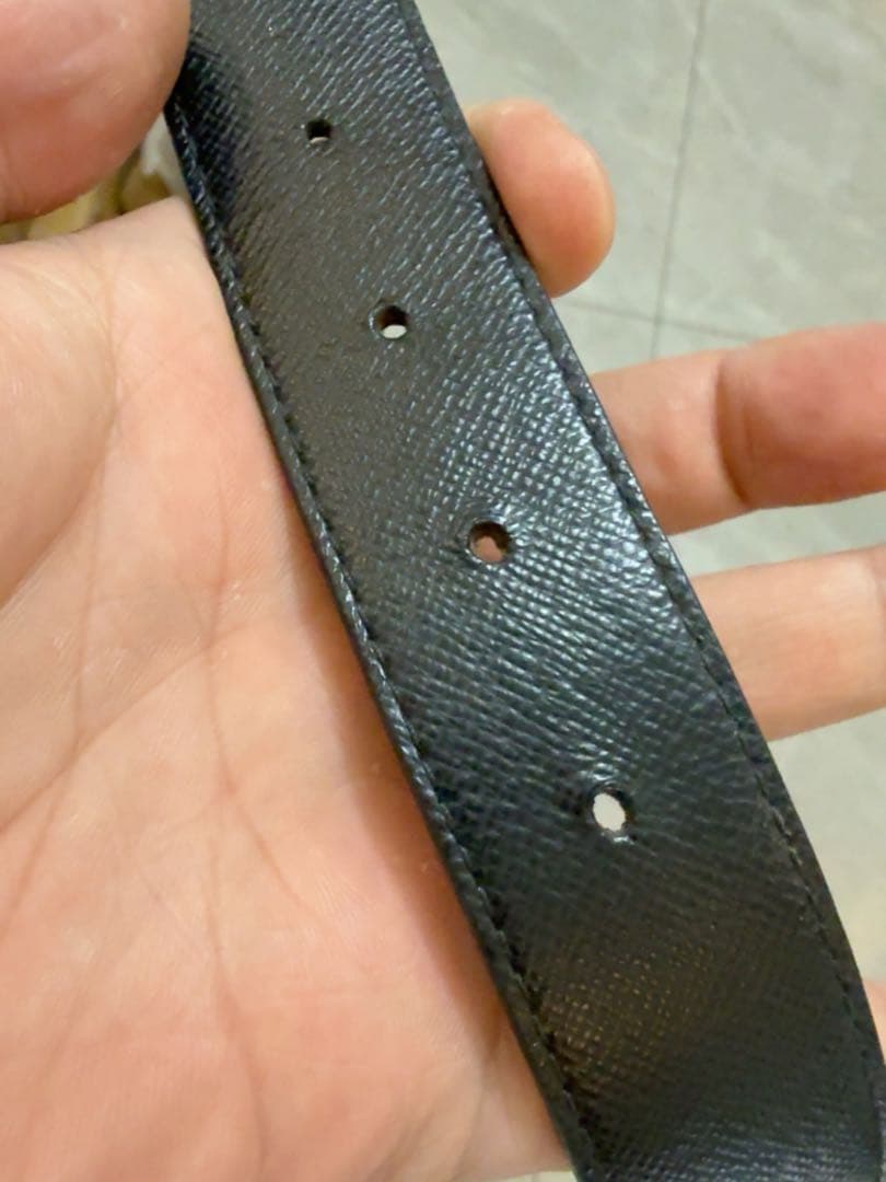 ルイヴィトン モノグラム イニシャル LVロゴ リバーシブル 85サイズ