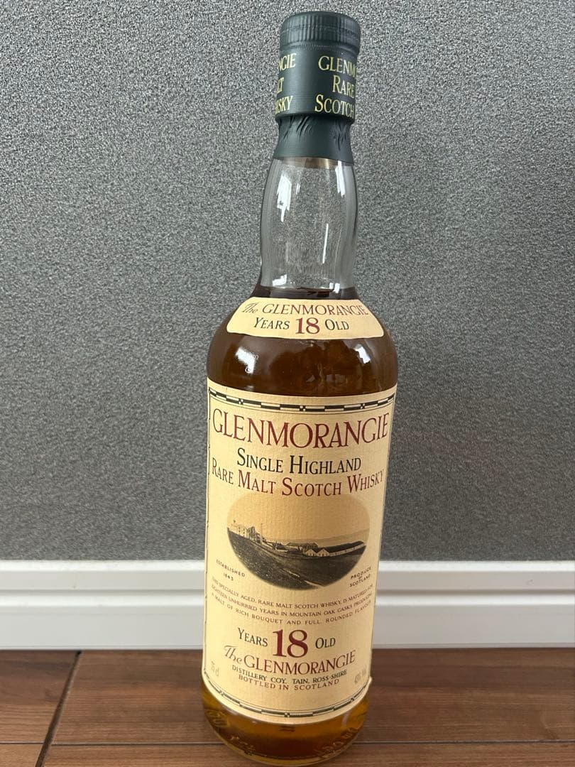 【古酒/未開栓】グレンモーレンジ 18年 旧ボトル レアモルト 750ml