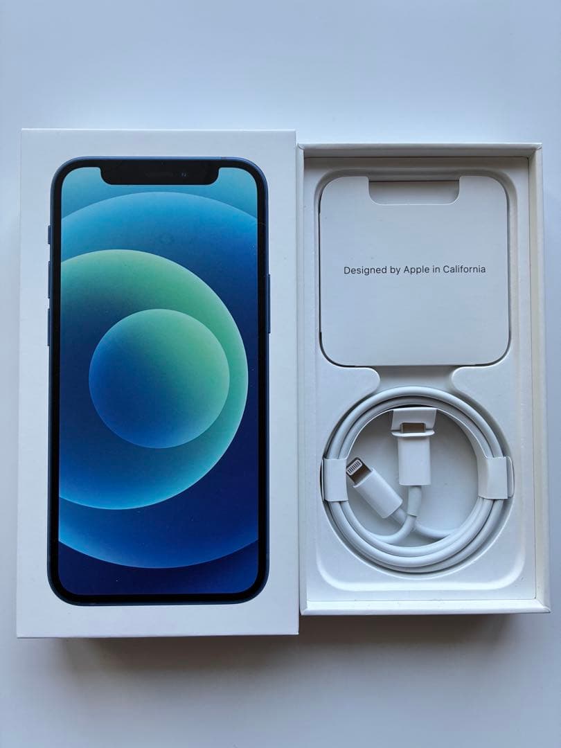 【再値下げしました】【美品】Apple iPhone 12 Mini 青