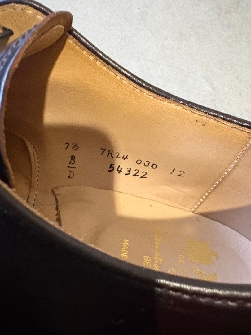 インターナショナルギャラリービームス 別注ALDEN / コードバン Vチップ